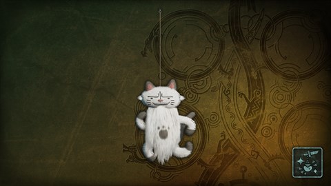 追加チャーム「はしるふとしろねこ」