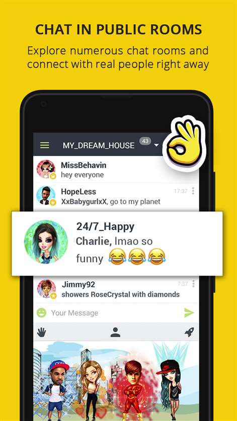 Galaxy - Chat & Play Screenshots 1