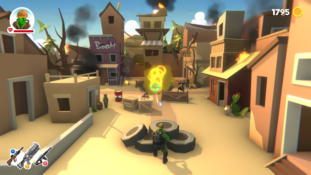 Green Soldiers Heroes screenshot 2
