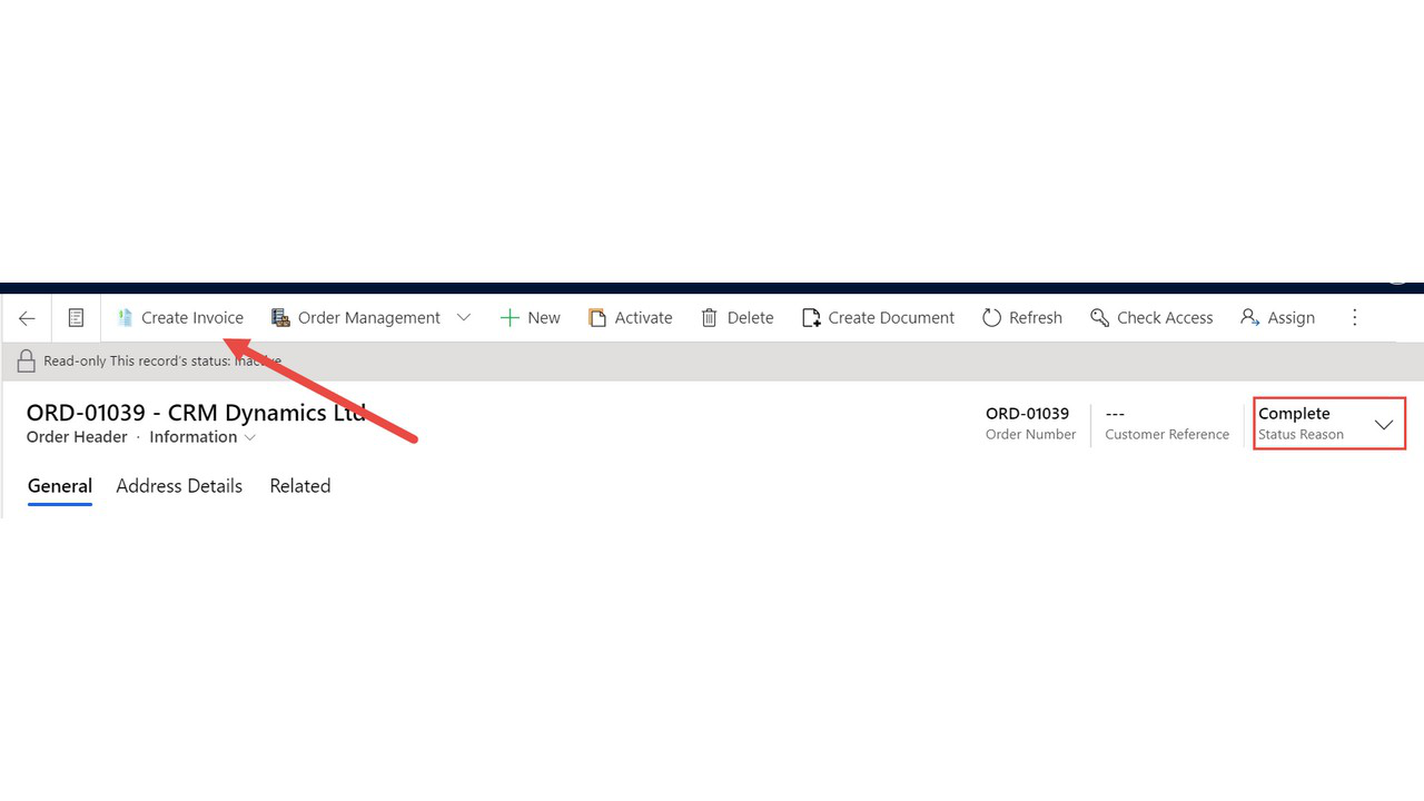 Snapshot 5 of Order Manager for D365