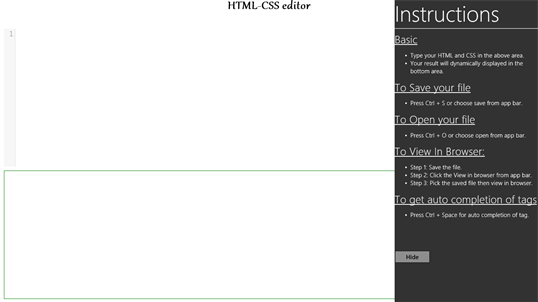 HTML CSS Editor screenshot 4