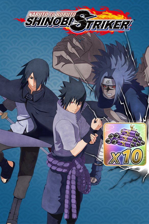 NARUTO TO BORUTO: SHINOBI STRIKER - Sasuke Uchiha Starter Pack Xbox Series X|S and Xbox One cover art