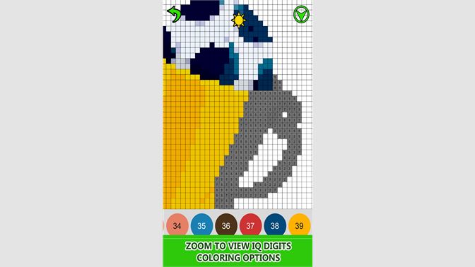 الحصول على Football Logo Color By Number Pixel Art