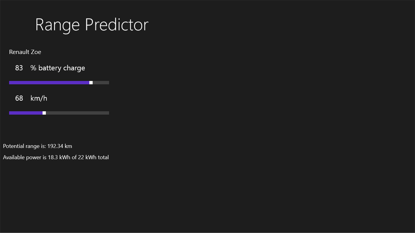 #1. Range Predictor (Windows) โดย: Tom-Inge Larsen