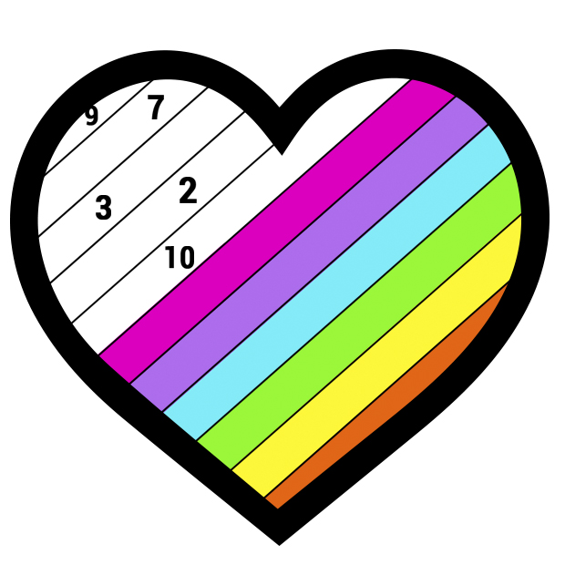 Adult Color by Number Coloring Book Pages