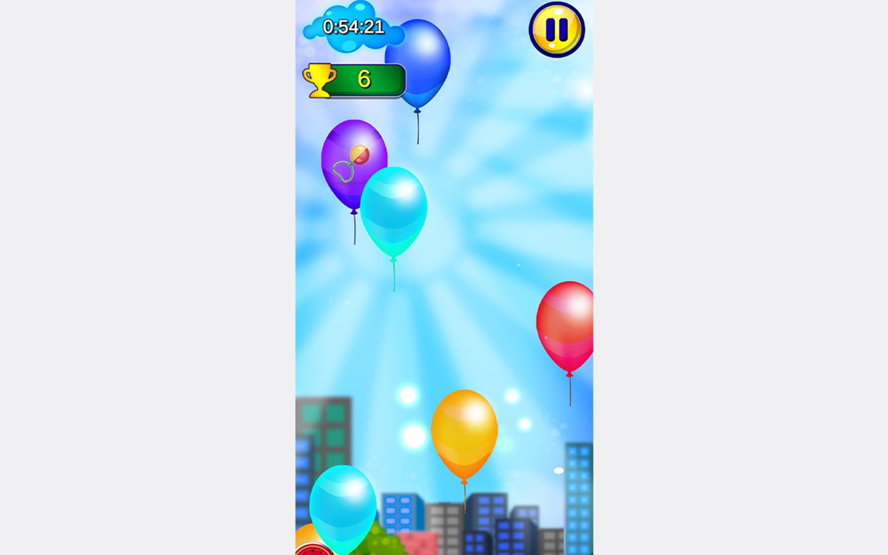Popping Balloons Casual Game