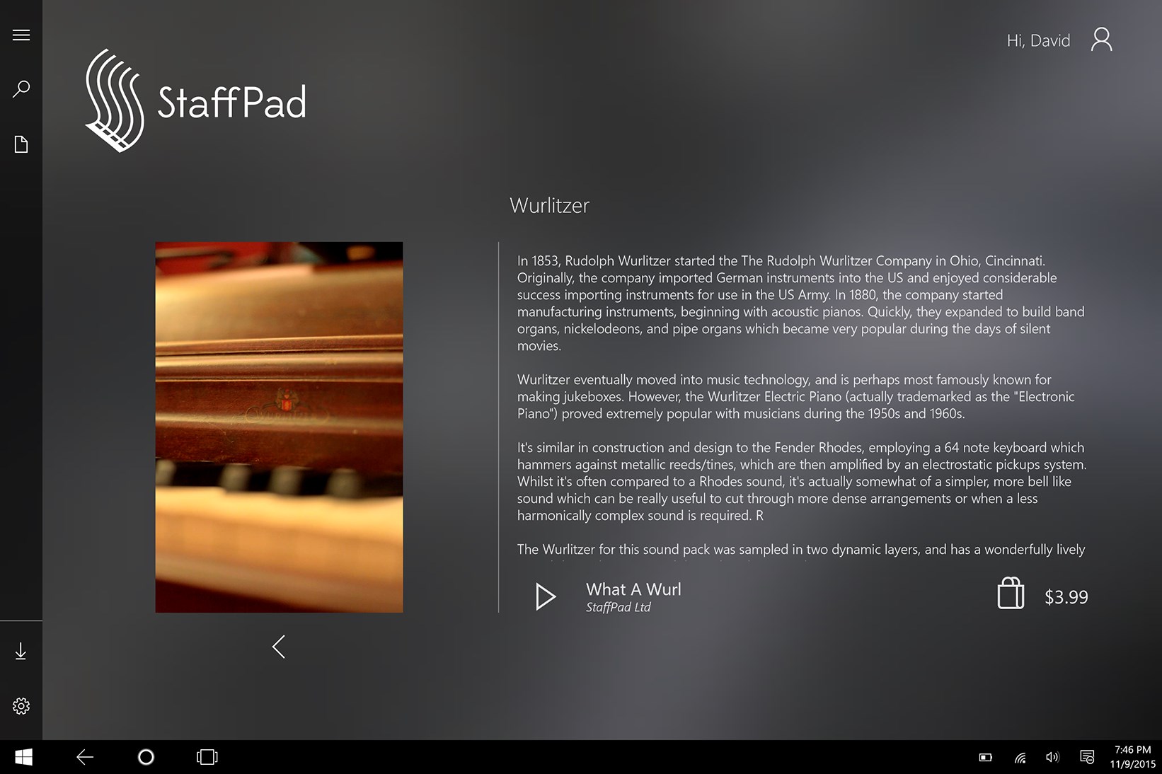 StaffPad for Windows 10