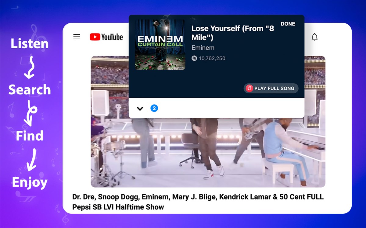 Song Find - Instant Music Identifier for Edge