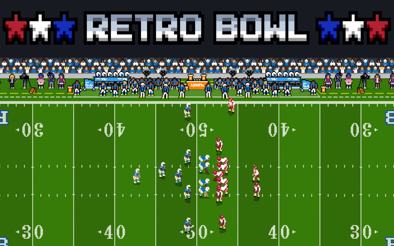 Retro Bowl Unblocked Game promo image