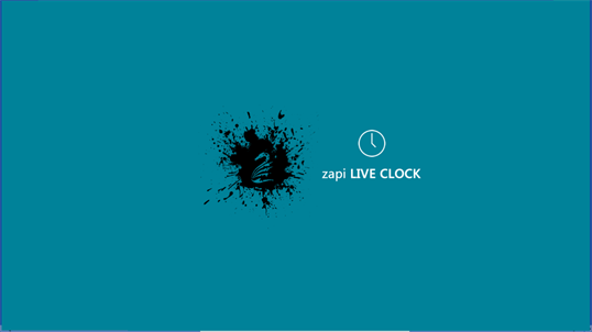 Zapi Live Clock screenshot 1