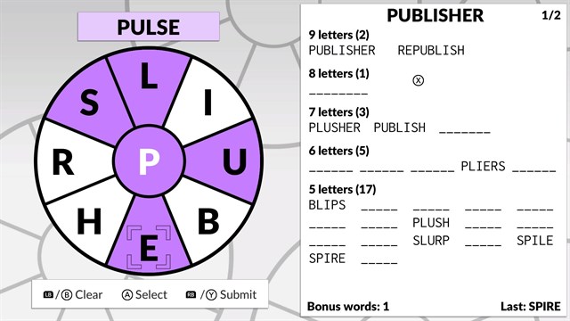 Word Wheel by POWGI screenshot 4