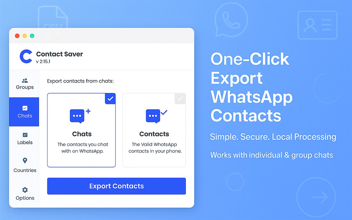 Contact Saver & Contacts Extractor - contact-saver.com