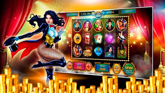 Magic Show - Vegas Slots Machine screenshot 1