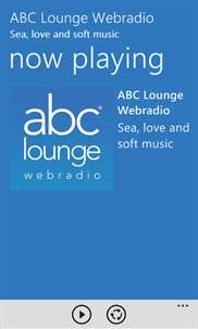 ABC Lounge Webradio screenshot 1