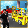 City Police Forklift Game 3D