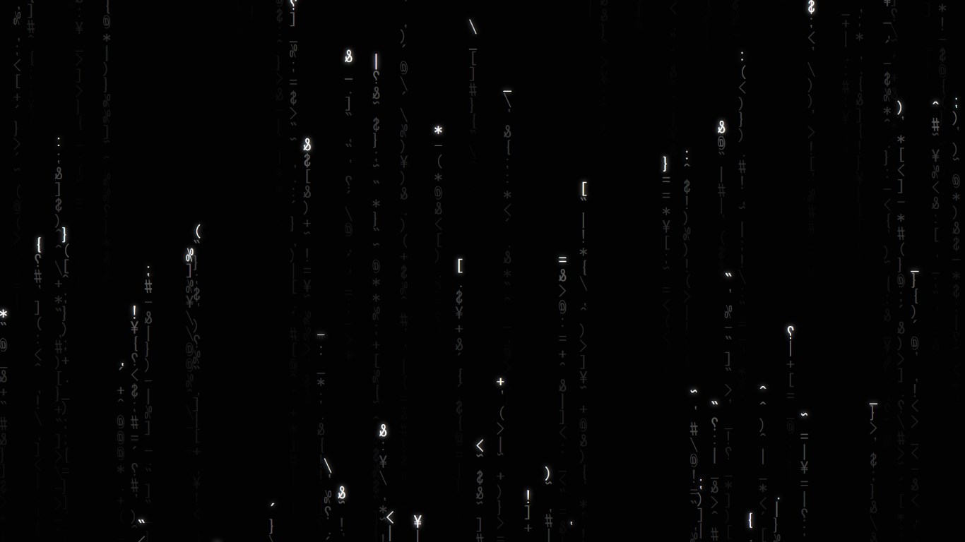 Digital Rain Matrix Screensaver screenshot