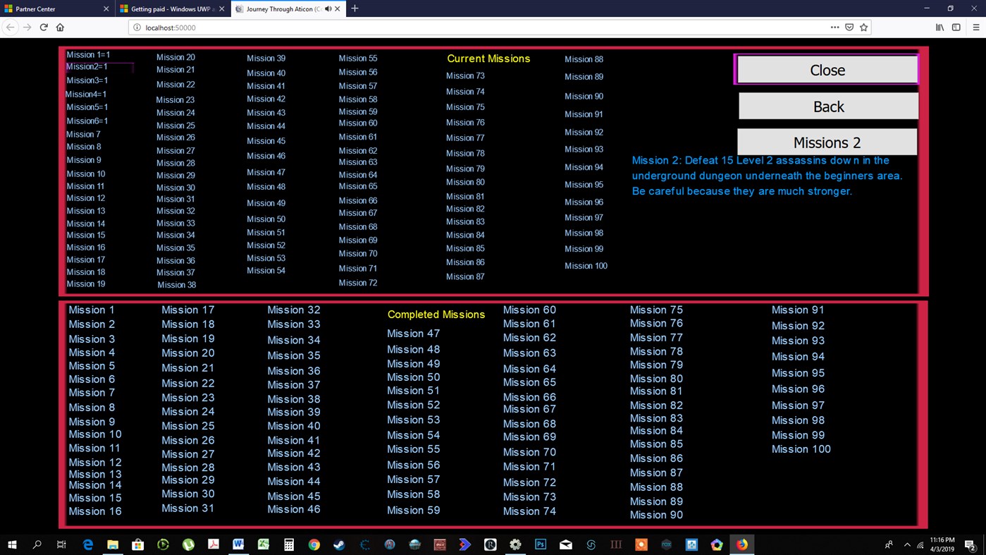 #5. Journey Through Aticon (Windows) بواسطة: Dee Cee Gamez