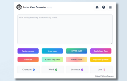 Case Converter: Upper, Lower, Sentence & More small promo image