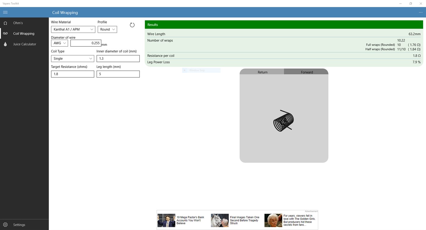 #1. Vapers Toolkit (Windows) 由: Roy Gore