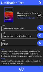 Lockscreen Texter Lite screenshot 4