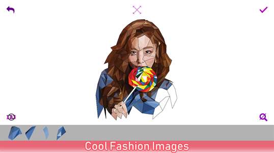 Fashion Poly Art - Color by Number , Coloring Puzzle screenshot 1