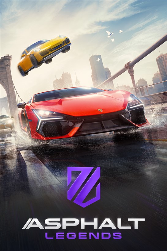 Foto en caja de Asphalt Legends