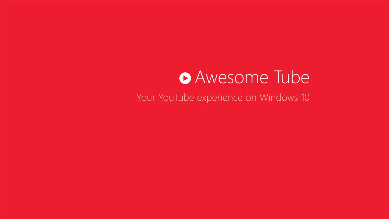 Get Awesome Tube App For Youtube Microsoft Store