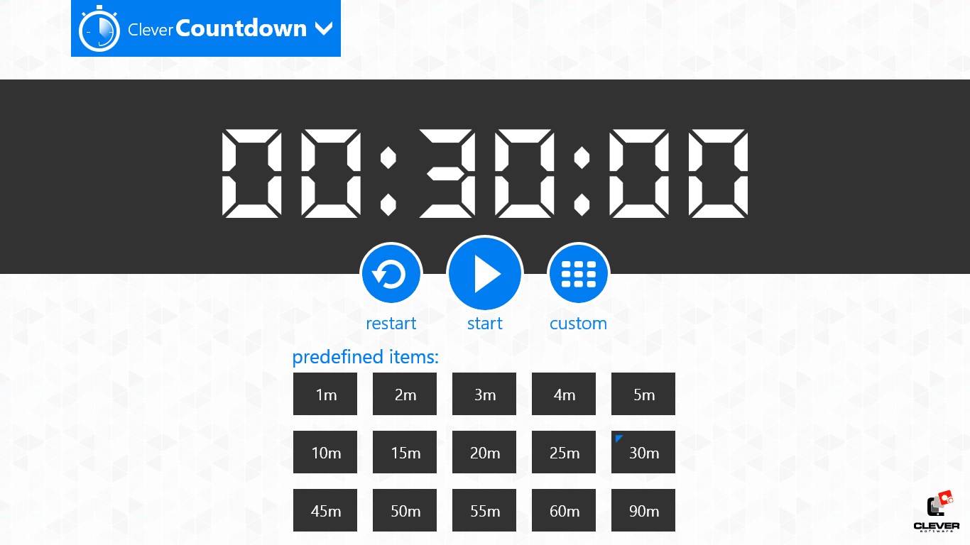 Clever Stopwatch for Windows 10