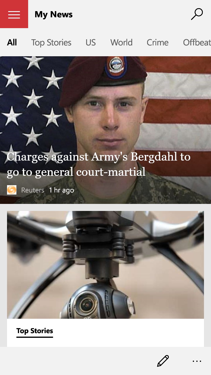 Microsoft News - Follow any news that interests you...