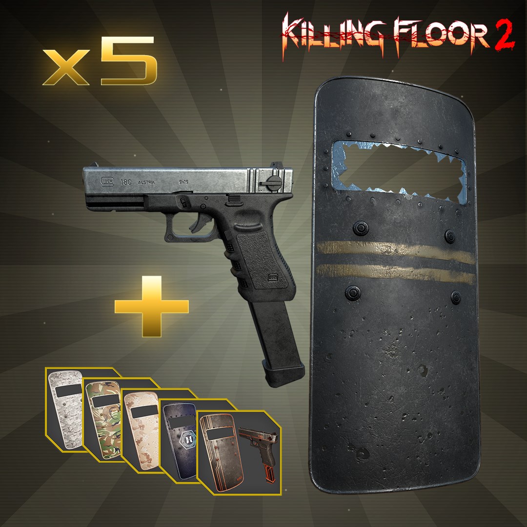 Aufstands-Schild & G18