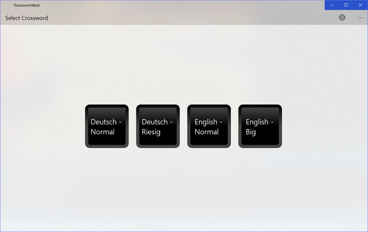#3. Kreuzworträtsel (Windows) 由: Stefan Kueng