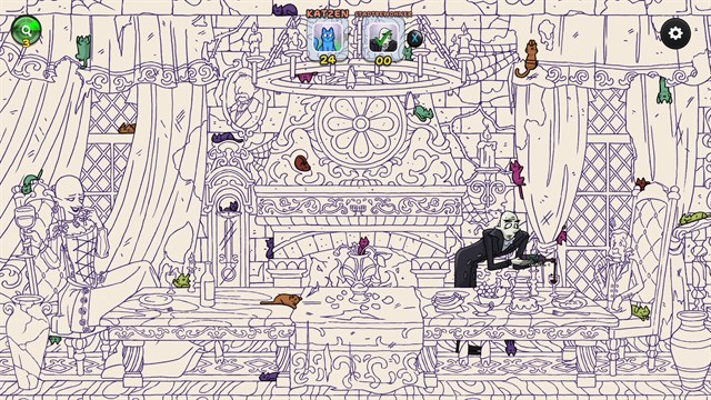 Hidden Cats in Spooky Village screenshot 3