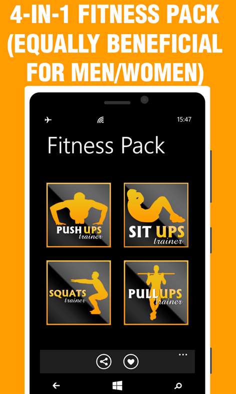 4-In-1 Fitness Pack FREE - Abs, Legs & Arms Screenshots 1