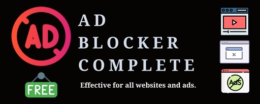 Ad Blocker Complete - Multi Adblock for Youtube™ marquee promo image