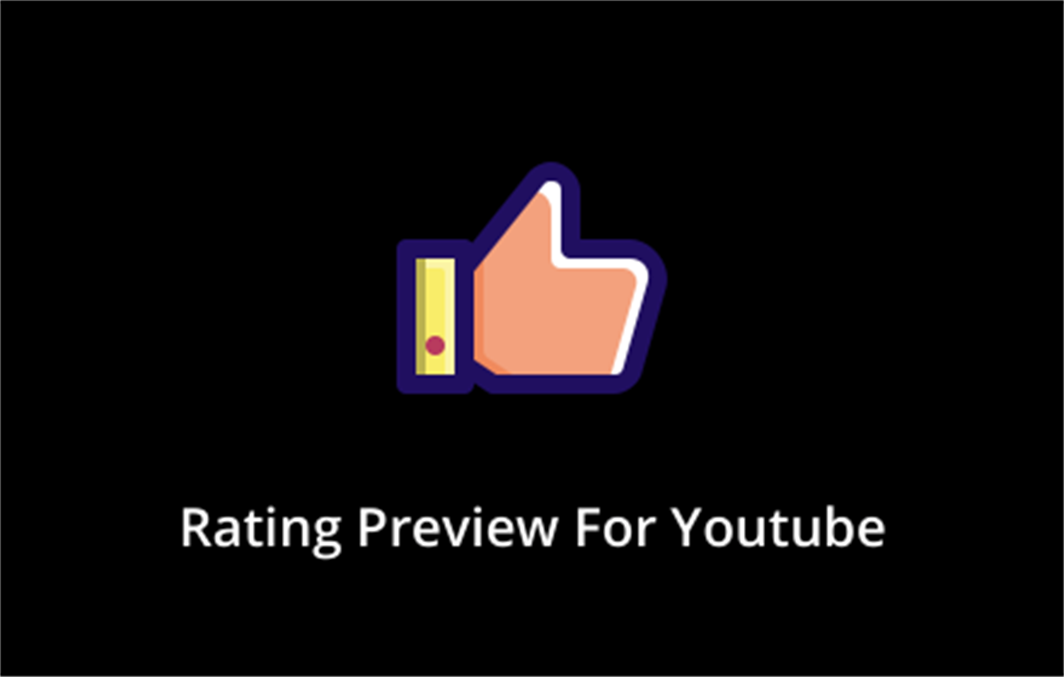 Rating Preview for Youtube