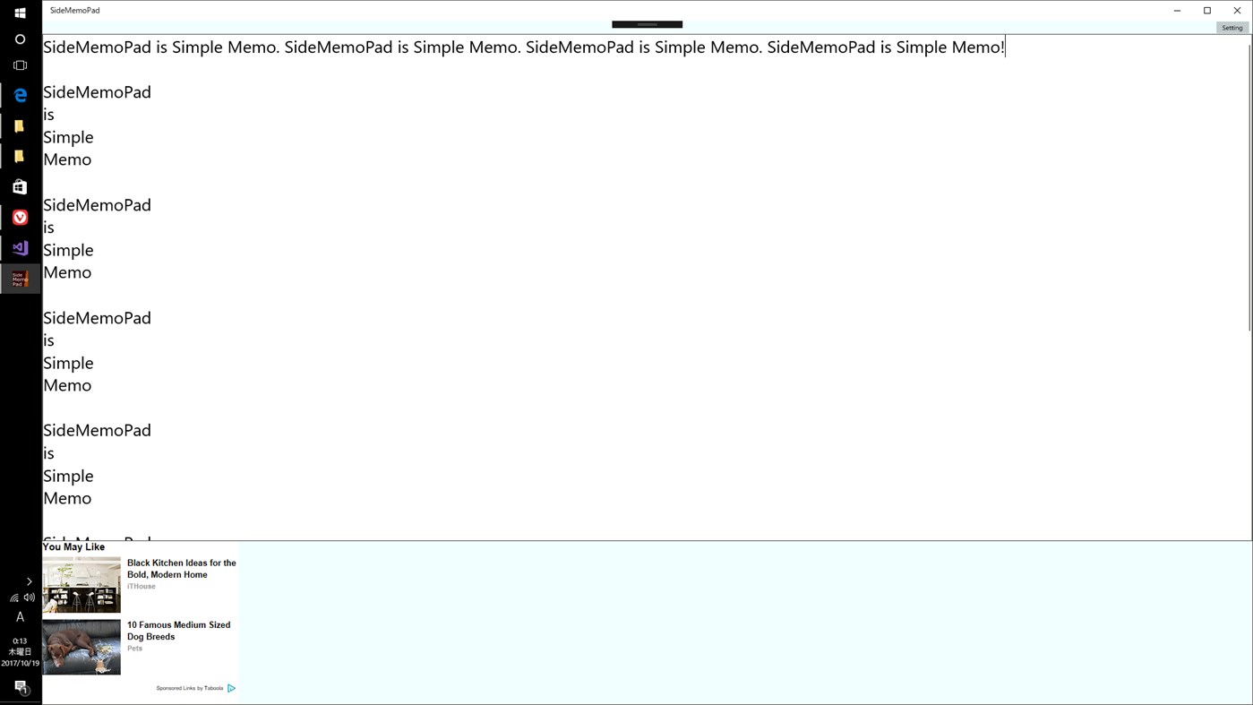 #3. SideMemoPad (Windows) Podle: tricker_lab.