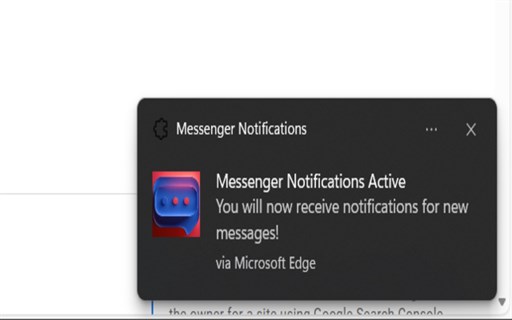 Messenger Notifications