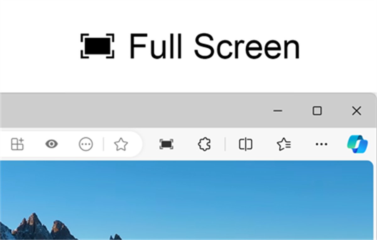 Full Screen for Microsoft Edge
