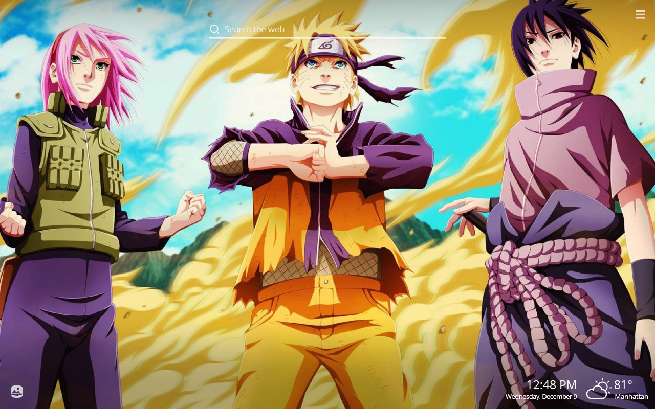 Naruto HD Wallpapers New Tab Theme - Microsoft Edge Addons