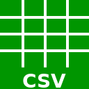 Copy as CSV icon