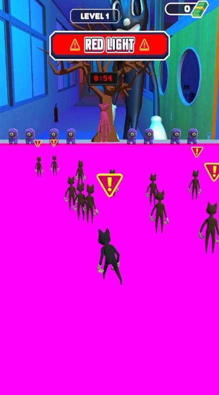 #2. Cartoon cat with Squid game (Windows) De: CAOUCAOUA