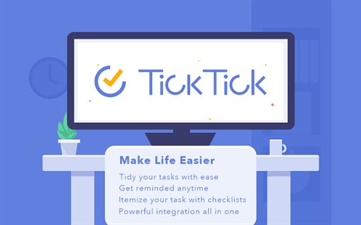 TickTick - Effective To-Do & Task List Extension
