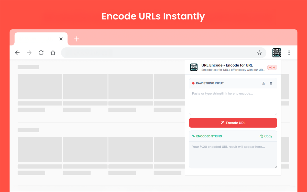 URL Encode - Encode for URL