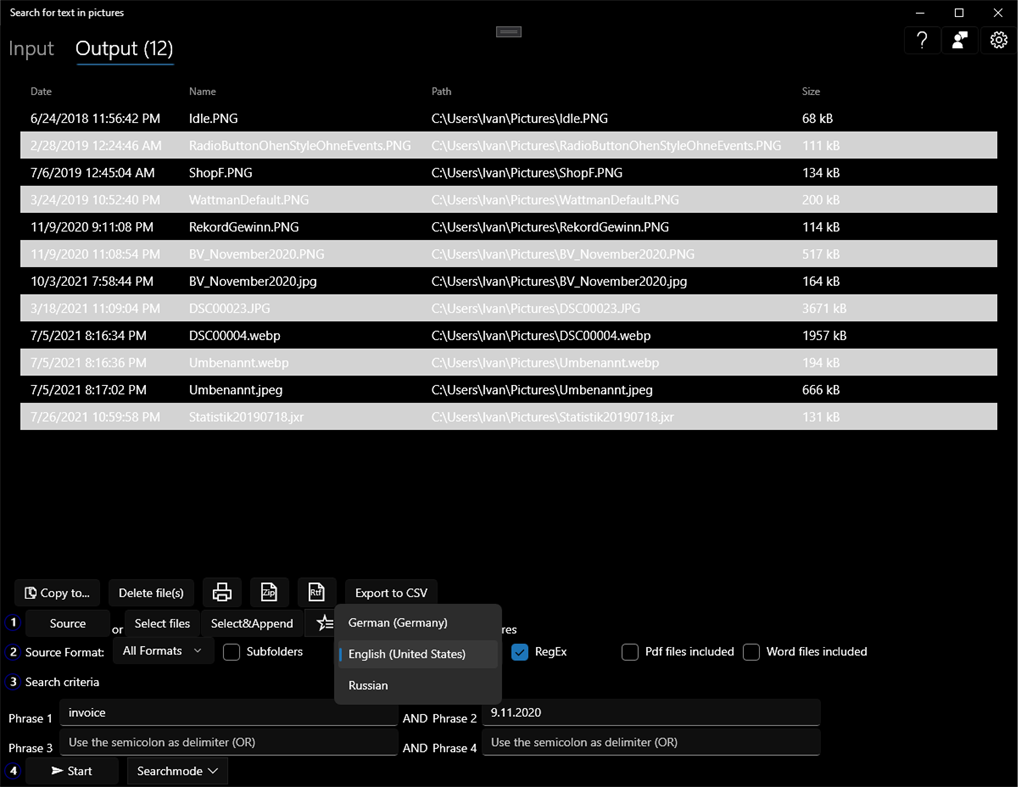 #8. Search for text in pictures (Windows) di: Ivan Makaruskin