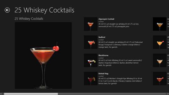 25 Whiskey Cocktails screenshot 2