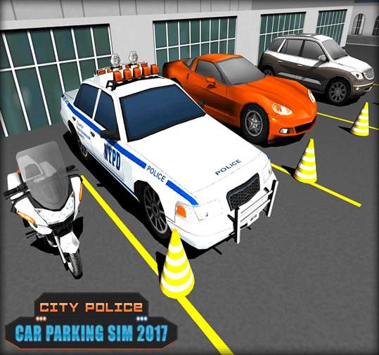 City Police Car Parking Sim 2017 screenshot 4