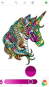 Horse Coloring Pages for Adults screenshot 3