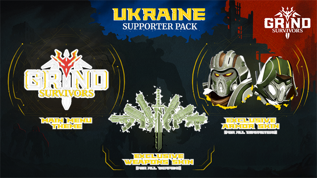 Grind Survivors Ukraine Supporter Pack screenshot 1
