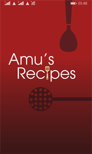 Amu's Recipes screenshot 1