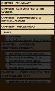 Consumers Protection Act screenshot 2